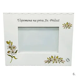 Personalizirani okviri za Prvu sv. Pričest za djevojčice  – Učinite uspomene nezaboravnima - 6. - 151168
