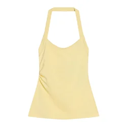 Bershka Top rumena