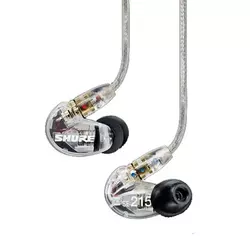 SHURE slušalke SE215CL-E, prozorne