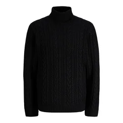 Jack & Jones Premium Pulover JPRBLUCALLUM črna