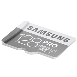 SAMSUNG Pro 128GB MicroSDXC UHS-I U3 MB-MG128E/EU