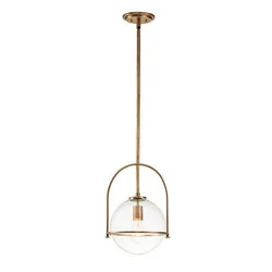 Quintiesse QN-SOMERSET-P-C-HB - Luster na šipci SOMERSET 1xE27/60W/230V bronzana