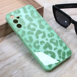 Maska za mobilni telefon Samsung Galaxy A24 4G SHINY GLASS, Svetlozelena