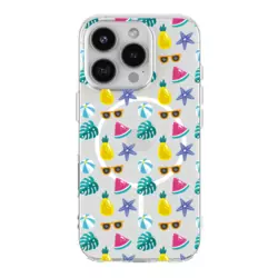Maska Mag Case Nanobit Print za iPhone 16 Pro Sunny Paradise