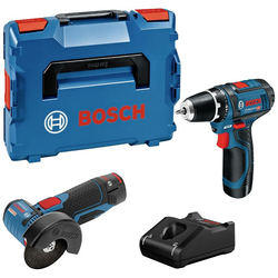 BOSCH PLAVI ALAT GSR 12V-15 + GWS 12V-76, 0615990N2U