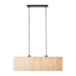 Endon 101692 - Luster na sajli LONGSHORE 2xE27/10W/230V bež