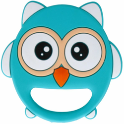 Bam-Bam Teether grizalo 0m+ Owl 1 kos