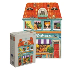 Interdruk - Puzzle Shape House: Pekarna - 200 kosov