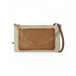 Michael Kors za ženske. 32F5GJ6C8B Bežna naramna torba z monogramom, rjava (OSFA), Priložnostno, PVC