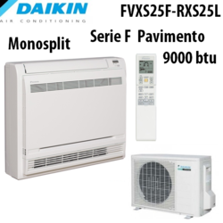 DAIKIN klima naprava-FVXS25F/RXS25L-Talna, Inverter z montažo (FVXS25F talna z mont)