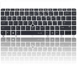HP tastatura za laptop EliteBook 840 G3 745 G3 sa pozadisnkim osvetljenjem ( 107158 )