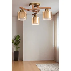 Opviq Luster 2593709, Zlatno-bež