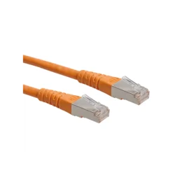 ROLINE S/FTP (PiMF) Patch Cord, Cat.6, orange 5.0 m