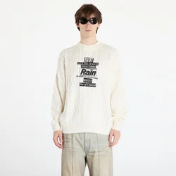 Pulover Wasted Paris Rain Cable Knit Sweater Off-White XL