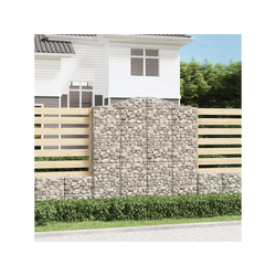 Lučne gabionske košare 5 kom 200x30x200/220cm pocinčano željezo