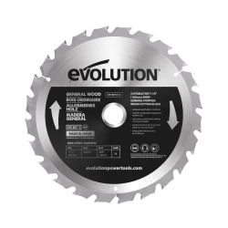 EVOLUTION Žagin list, 185mm, 24 zob, za les