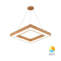 Braytron LED visilica BRY-BLADE-PD-KVADRATNA-DRVO-45W-3U1