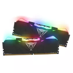 16GB DDR4 (2x8GB), 3600MHZ, Viper RGB BLACK heatshield, PVR416G360C8K