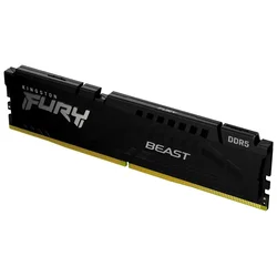 DDR5 16GB 5600MHz [FURY BEAST], Non-ECC UDIMM, CL40 1.25V, 288-Pin 1Rx8, w/Heatsink
