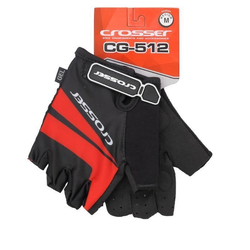 OSTALO Rukavice CROSSER CG-512 SHORT FINGER - XL veličina - crno/crvene
