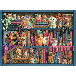 Ravensburger Puzzle Simpatični porcelanski mopsi 500 kosov
