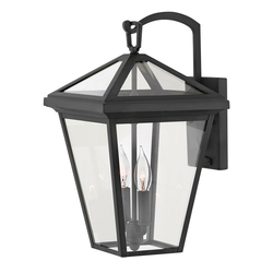 Quintiesse QN-ALFORD-PLACE2-M-MB - Spoljašnja zidna svetiljka ALFORD M 2xE14/40W/230V IP44
