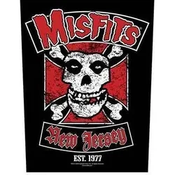 Misfits Biker Našitek za šivanje 36 x 30 cm