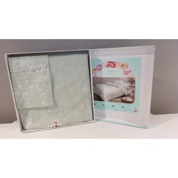 Tac Set posteljine Tiana, 160x220cm, Svetlozeleni