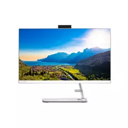 Lenovo IdeaCentre AIO 3 računalo, R5 5500U, 60,45 cm (23,8), FHD, 8GB, SSD512GB, W11H, bijela (F0G100FYSC)