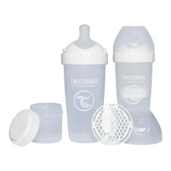 twistshake® steklenička anti-colic pro double white