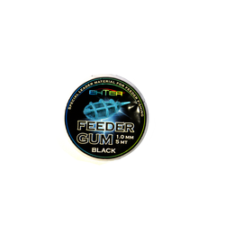 Enter FEEDER GUM BLACK 1mm 5m