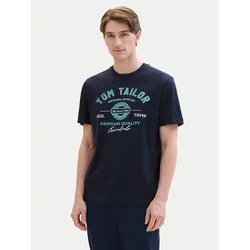 TOM TAILOR Majica  temno modra