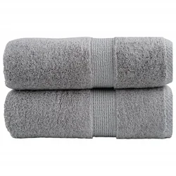 Premium ručnici za pranje SOLUND 2 kom. sive 30x30 cm 600 g/m2