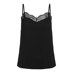 PIECES Bluza TIFFANY, črna