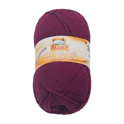 Preja ROBIN - 100 g / 150 m - bordo