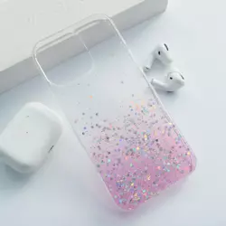 Maska Stardust za iPhone 16 Pro Max pink