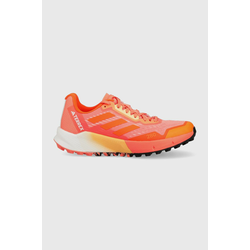Cipele adidas TERREX Agravic Flow za žene, boja: narančasta