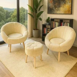 ATELIER DEL SOFA Fotelje i tabure Lida Wellsoft Cream