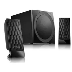 Microlab M-300U * Aktivni drveni zvucnici 2.1 38W RMS(14W,2x12W) SD, USB, FM radio, 3.5mm (3056)