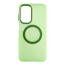 Maska silikonska Magsafe FLURO COLOR za Samsung A56/ zelena