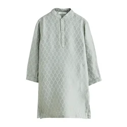 Next Srajca Eid Kurta srebrno-siva