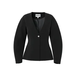PIECES Blazer PCKAMIL črna