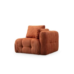Atelier del Sofa Fotelja Amaris 1R, 100 x 100 x 65 cm, Narandžasta