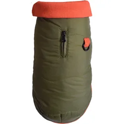 Bobby Podložena pasja jakna Contraste, khaki - 34S