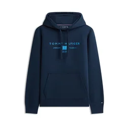 TOMMY HILFIGER Majica kobalt modra/temno modra
