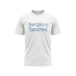 Sergio Tacchini Majica svetlo modra / bela