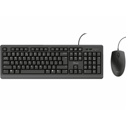 TRUST Žična tastatura + miš Primo/ SRB/ crna