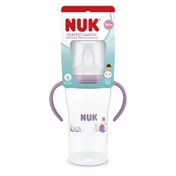 Nuk lonček Perfect Match Learner 260ml sort