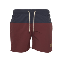 Urban Classics Kratke kopalne hlače, rdeča