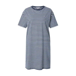 TOMMY HILFIGER Spalna srajca mornarska/bela